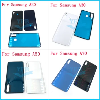 Для Samsung Galaxy A10 A105 A20 A30 A50 A70 A80 Задняя крышка батарейного отсека корпус задней двери