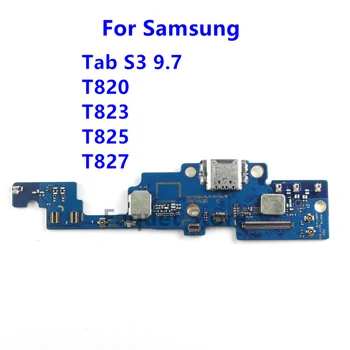 Для Samsung Galaxy Tab S3 9.7 SM-T820/T823/T825/T827 Плата Порта Зарядки Запасные Части для Планшетов USB Зарядное Устройство